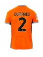 Inter Milan Denzel Dumfries #2 Ausweichtrikot 2023-24 Kurzarm